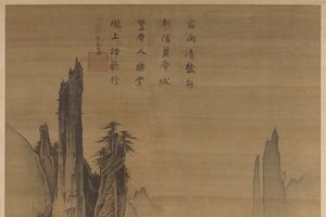 踏歌图轴